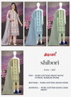 Shibori 2607 By Bipson Printed Cotton Non Catalog Dress Material Wholesalers In Delhi
